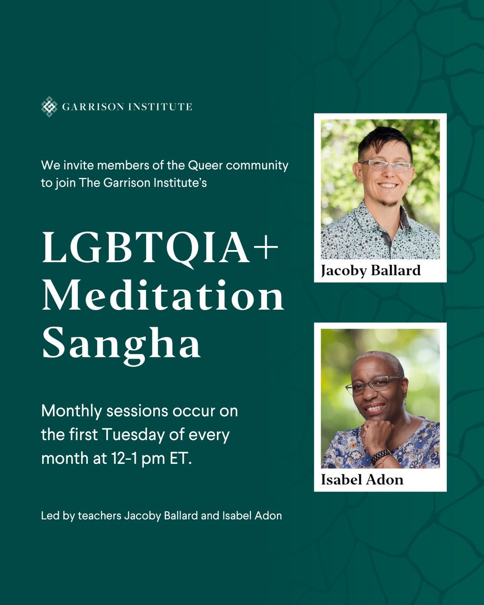 Garrison Institute tweet media