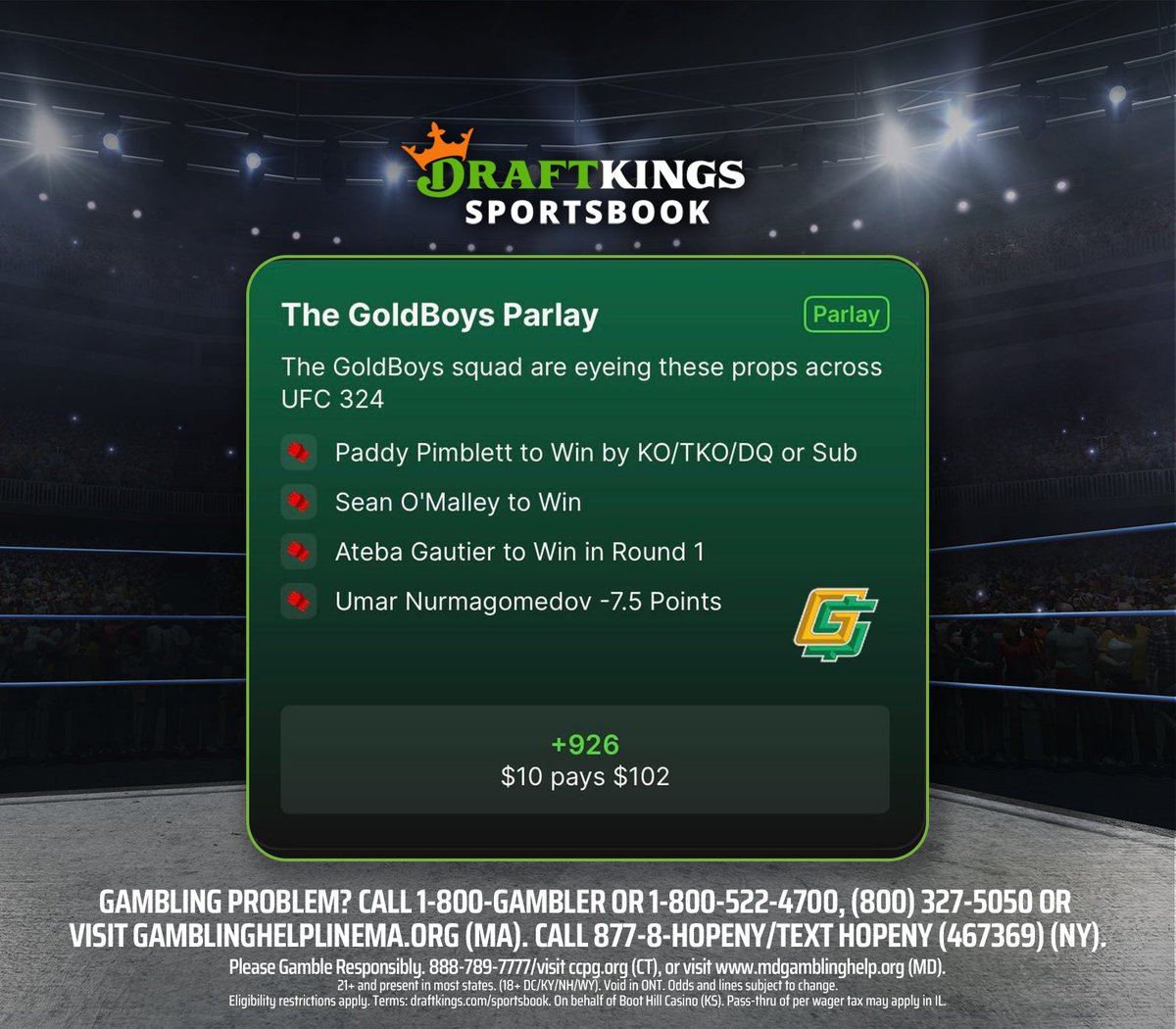 GoldBoys Bets tweet media