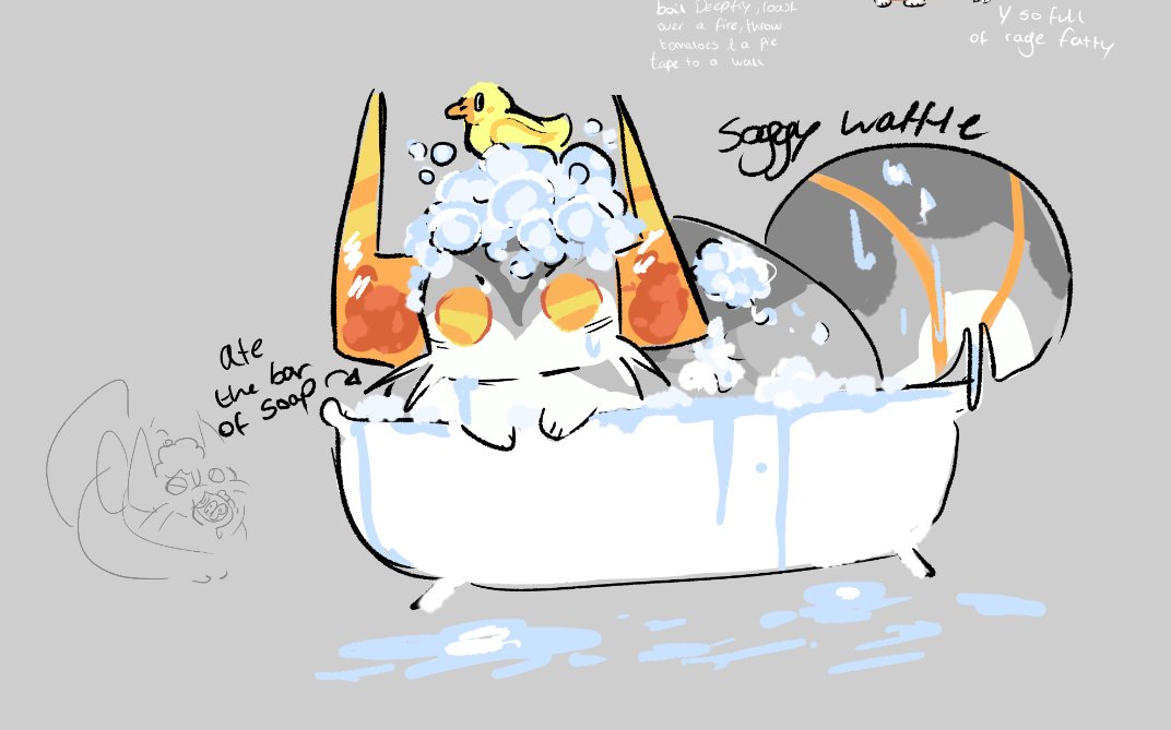 Biograft_'s tweet image. -0.0001% of his stink. well that diet didn't do much did it. he barley fits in the bath #phightingart #phighting