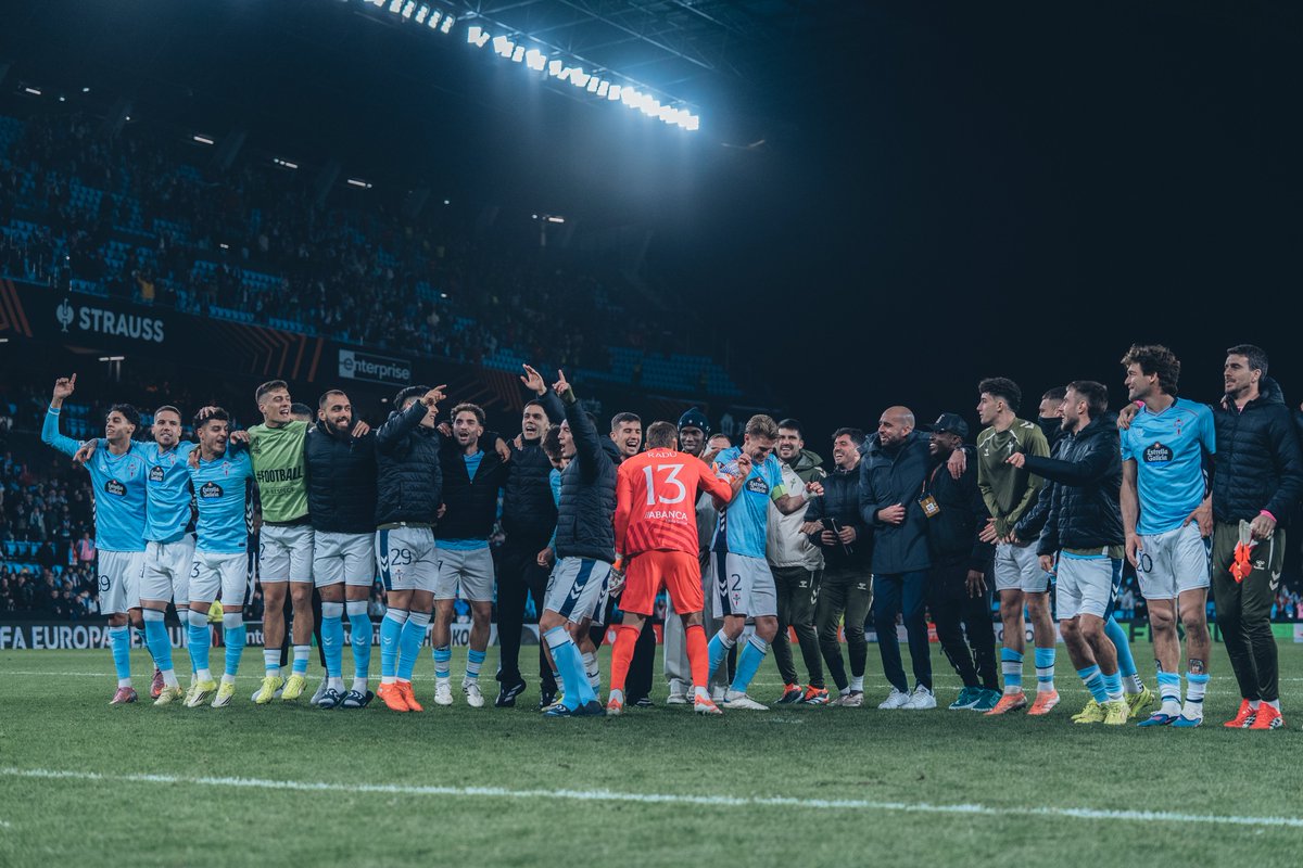 GenGiraldez's tweet photo. Victoria de EQUIPO, de PROYECTO, de TODOS.
Espectacular el ambiente que se vivió ayer en Balaídos.

Hasta aquí el análisis!
Si te ha gustado, dale mucho amor y sígueme para más contenido como este🫶
Vamos a por la Real y a conquistar Belgrado.

SEMPRE CELTA https://t.co/zqsIfnAlhO