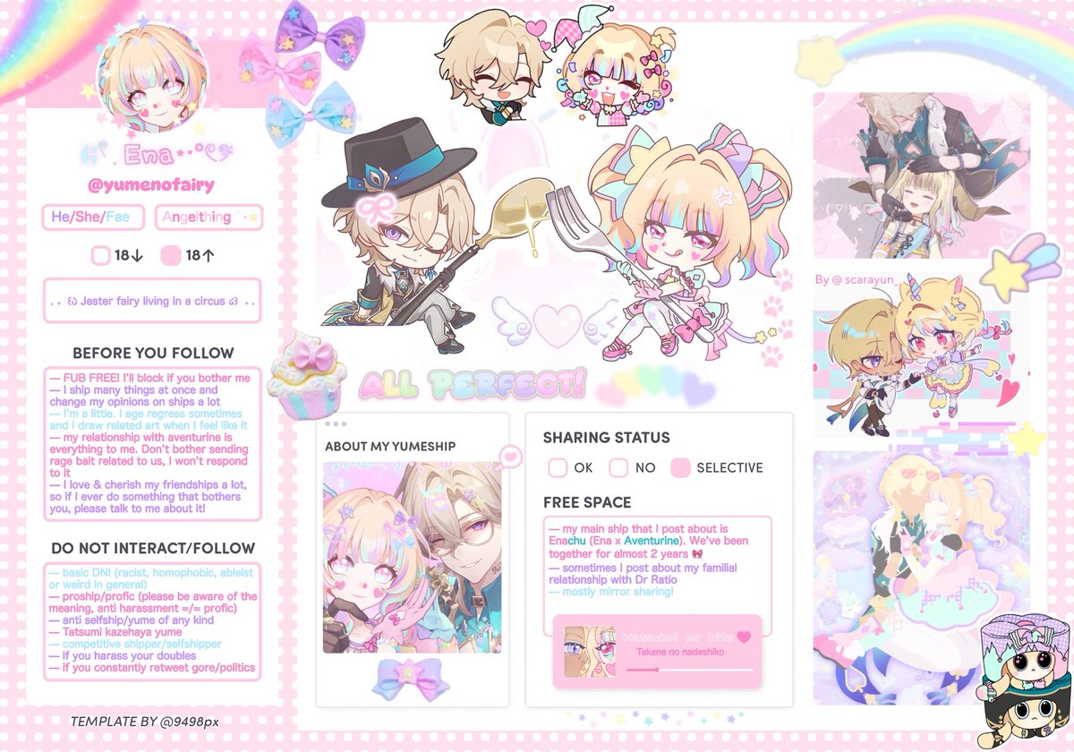 Ena! 🎀 aventurine’s bug 🐛🩷 tweet media