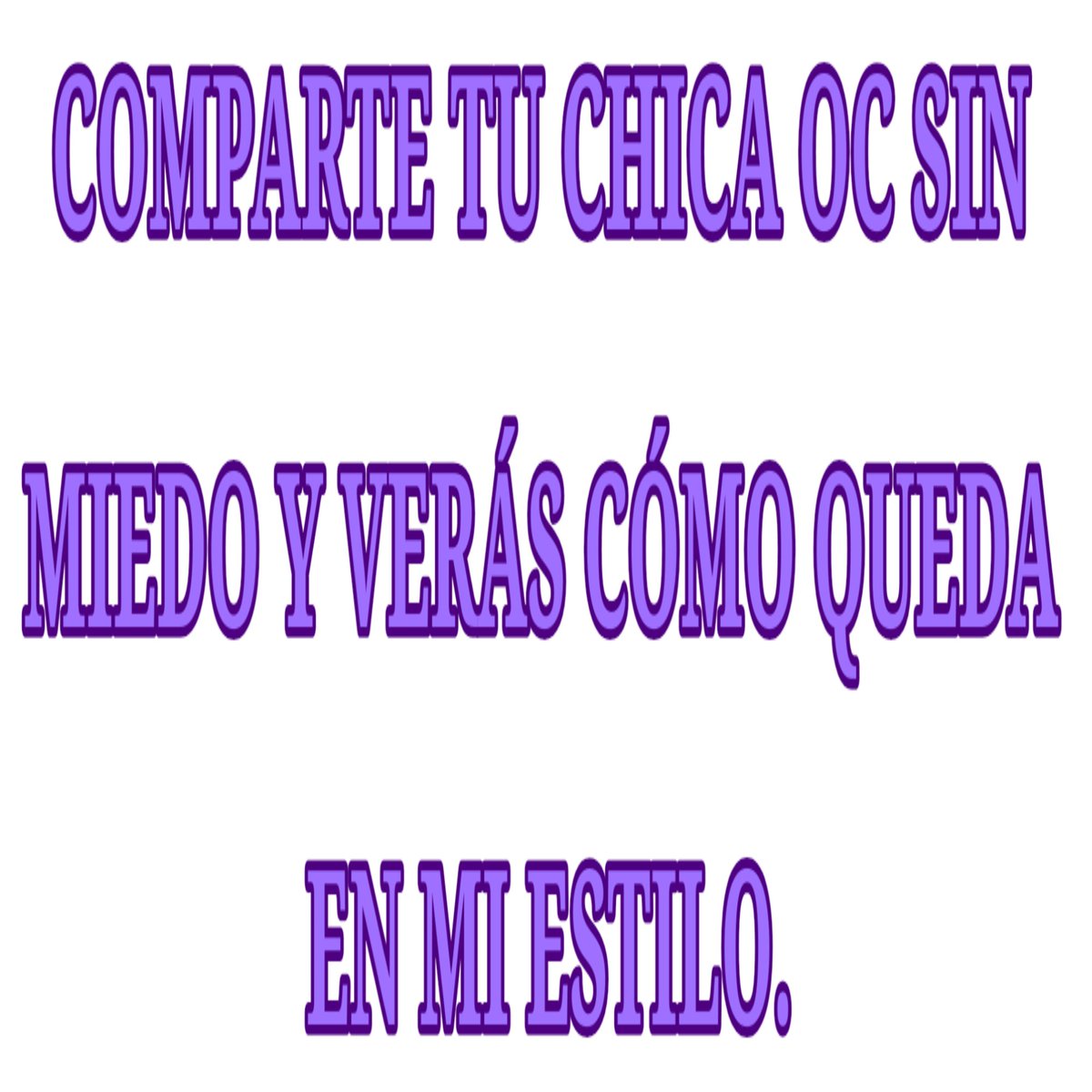 Hola, buenas, criaturitas.~
¿Hay alguien por ahí que le gustaría ver a su OC dibujada a mi estilo?
De preferencia un personaje femenino original y propio que tengan.
Es que me gusta mucho dibujar mujeres y así puedo seguir practicando. ^W^
Si a alguien le interesa, son libres. 😏