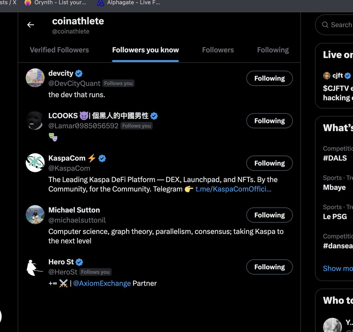 RAIZ_75's tweet photo. @coinathlete I see @michaelsuttonil working at Kaspa and @KaspaCom following you too, so legit deserves more funds for Kaspa news. 

7VBJnwGA1nPt9PYnbohZaDx9gp3Kf8GqAu6P1hLwBAGS https://t.co/YpYjlB6zk9