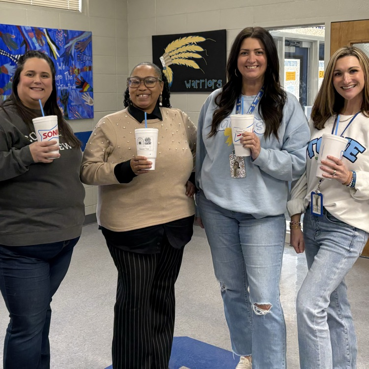 Senatobia Sonic sure knows how to take care of us! Thank you for the yummy drinks on this cold Friday!        💙💛 #tww #GOW26 #communitypartners