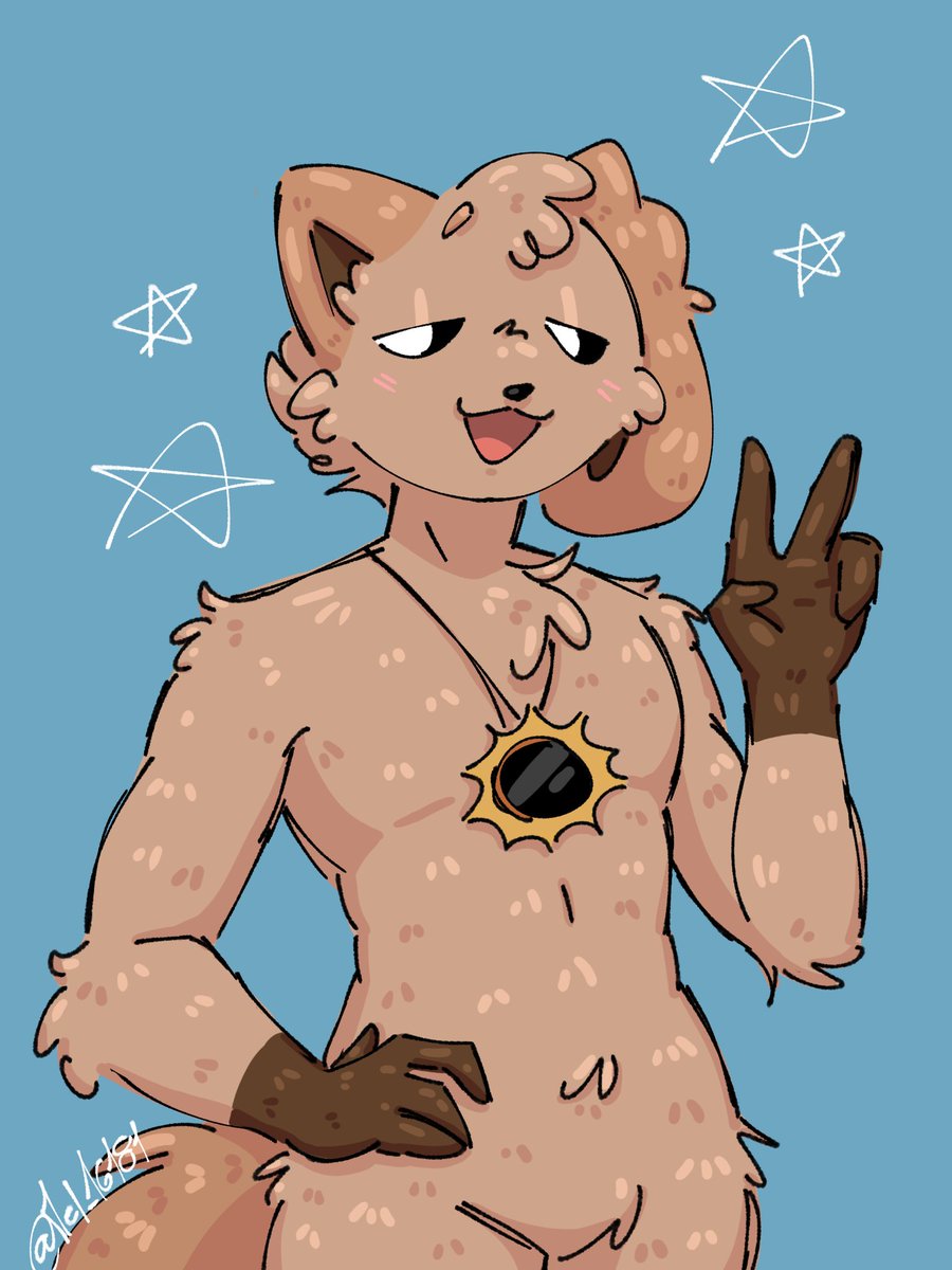 Dibujito pa <a href="/monternimod/">ᑕᕼᑌY EᑎIGᗰᗩ</a>  <3 
° ° °
#SmilingCrittersOC