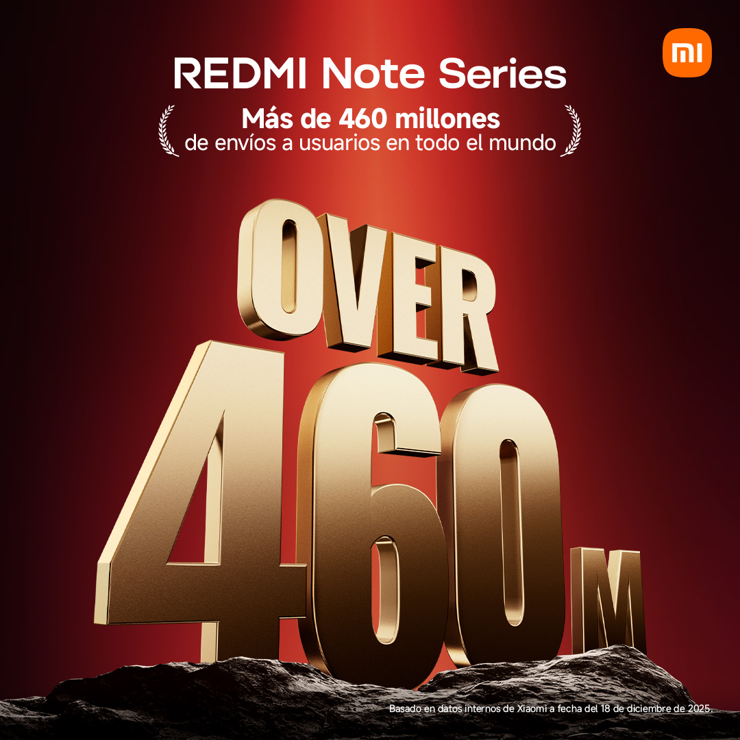 Tecnodiva's tweet photo. La serie Redmi Note supera los 460 millones de envios globales #redminote #xiaomi @XiaomiMexico  https://t.co/OuEmtK9qrs https://t.co/lRdpo6hZs3
