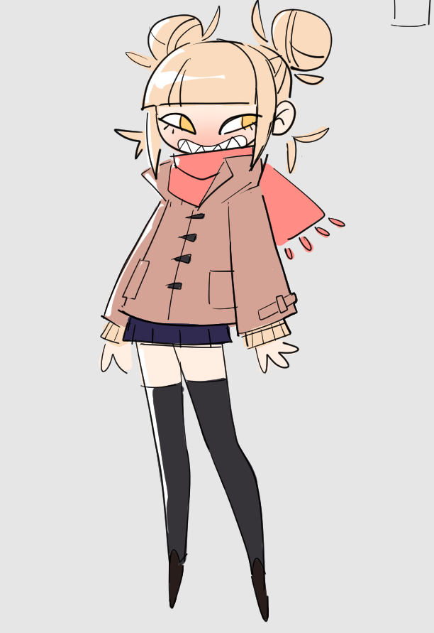 artsywak's tweet image. toga doodle! its very cold