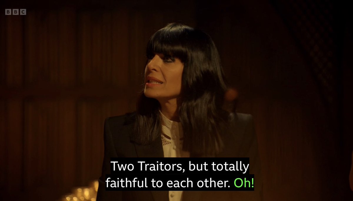 Shakespeare. #TheTraitors