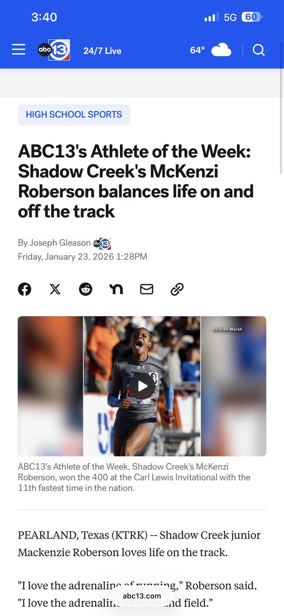 McKenzi Roberson tweet media