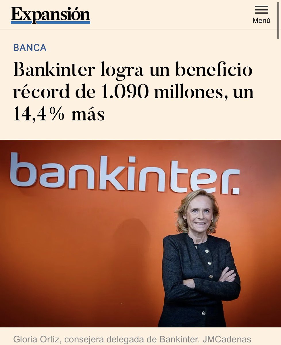 La consejera delegada de Bankinter dice que “está habiendo una transferencia de riqueza de los jóvenes a los mayores”. Así explica el problema de la vivienda un banco que tiene cifras récords. Echar a pelear a abuelos y nietos mientras ellos se lo llevan calentito.