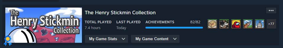 i just completed the henry stickmin collection