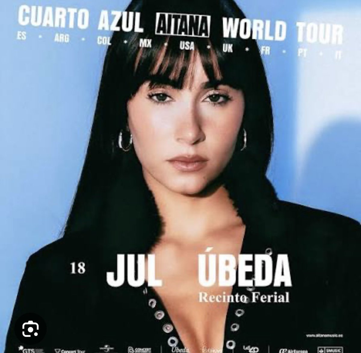analvarez26's tweet photo. Vendo una entrada general en pista para el concierto de Aitana el 18 de julio en Úbeda!
#aitana #conciertoaitana #cuartoazul https://t.co/m4VVFy5kvq