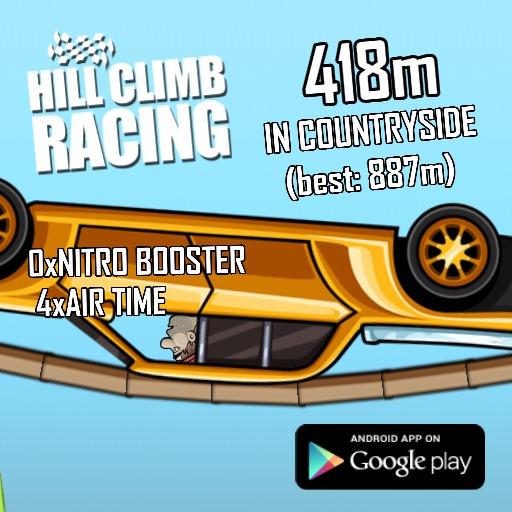 I reached 418m in countryside. Check out how far you go: play.google.com/store/apps/det…