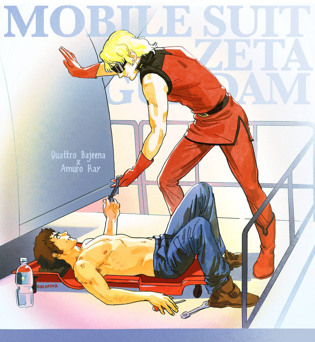 [#Gundam #ガンダム #chamuro] 
The game of trust