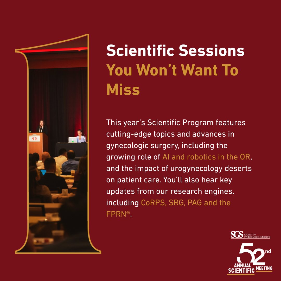 Society of Gynecologic Surgeons tweet media