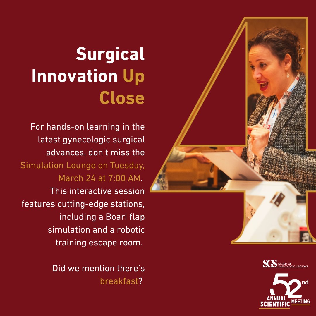 Society of Gynecologic Surgeons tweet media