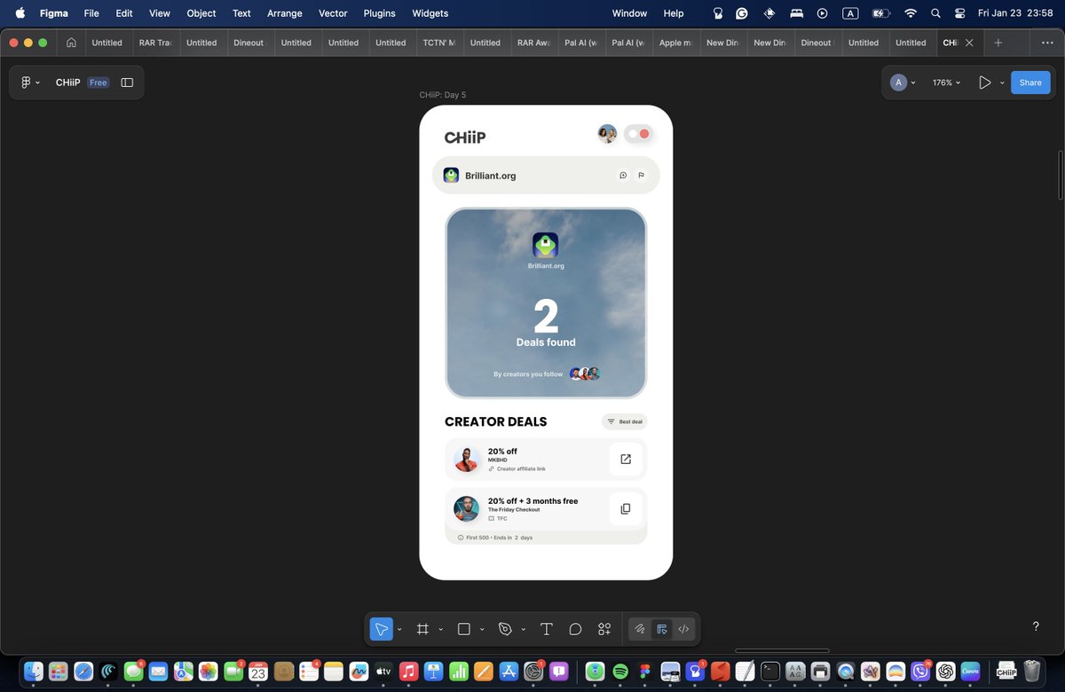 Andy91008056's tweet photo. Day 5 of 30 of #BuildInPublic #CHiiP
Updated design means new features and better organization and customization.
Today we also added a lot of new codes and links.
If you know any, please share them: https://t.co/vCflavpr0q
Happy building! https://t.co/8JuiIWmRAG