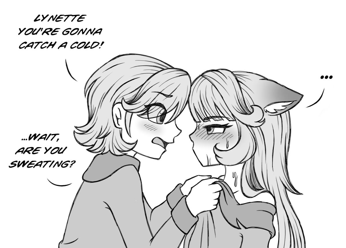 Lia_Glitter346's tweet photo. #lyncest / #neynette
Oblivious~
Nette in heat is something I can't get enough of, and I wish I drew more of it😭 https://t.co/jiD1H4DFbk