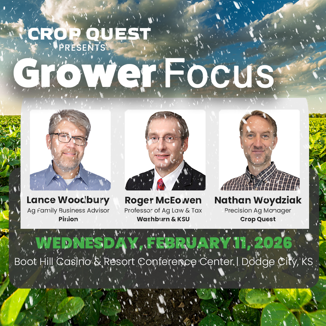 Snow is falling across the High Plains - and for a short time, so are Grower Focus ticket prices.
❄️ Limited-time winter pricing
📍 Dodge City | February 11
👉 Register now: na2.hubs.ly/H03cBGg0
Use promo code SNOWFALL for $10 off.
Valid only this weekend!!