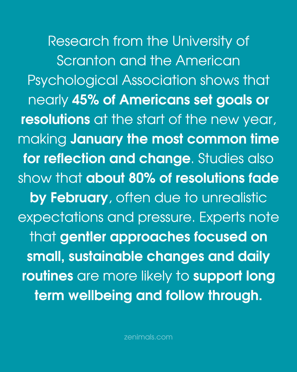 January often comes with pressure to change everything at once. But lasting growth rarely comes from force. This year, choose a gentler path. Small intentions, realistic goals, and supportive routines can help meaningful change belong, and build, over time 🤍
