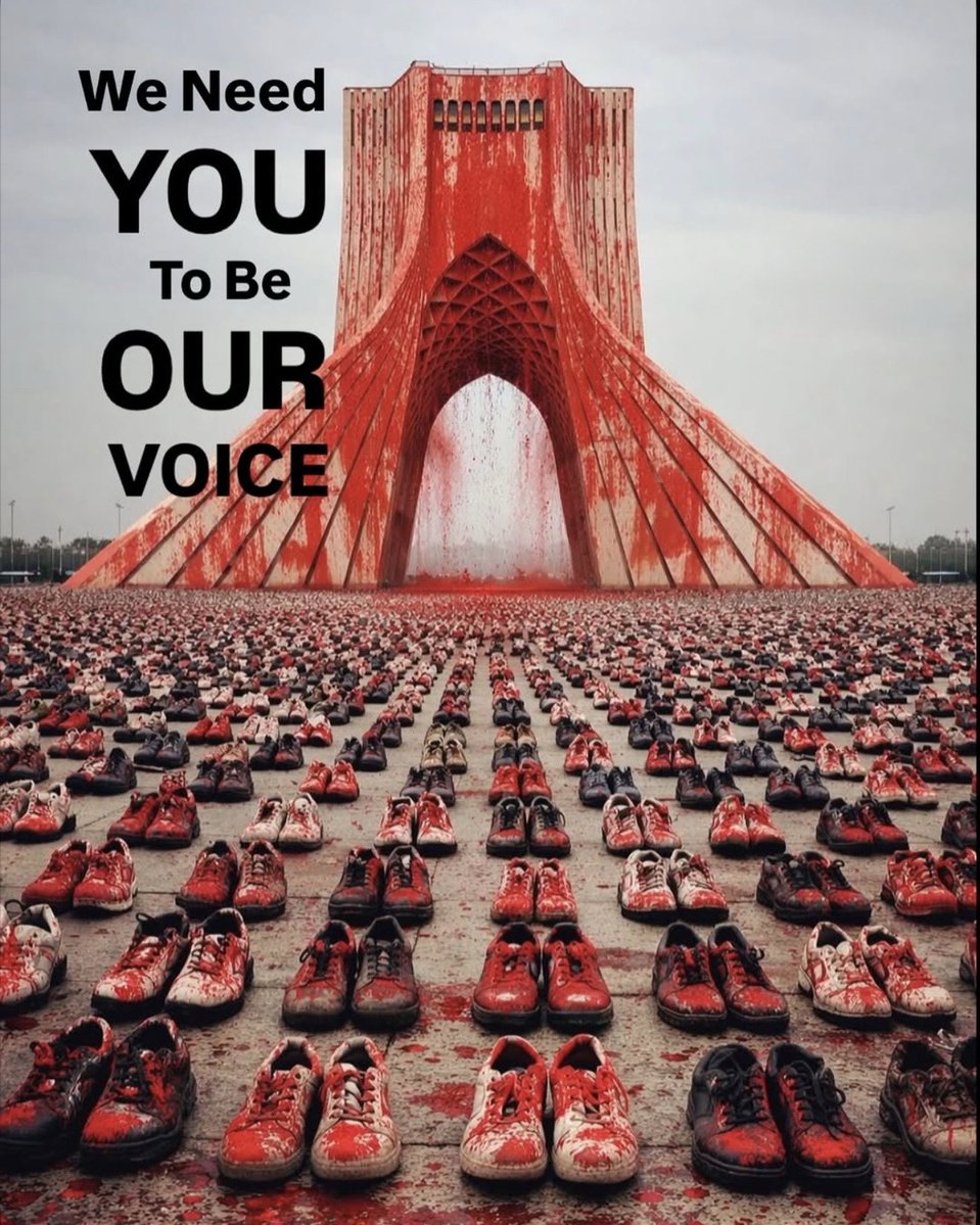 MothrOfDrgns's tweet image. After 100 hours of total internet blackout, Iran carried out one of the worst massacres of modern times.💔
Over 20,000 killed in 4 days.
Hospitals attacked.
Doctors prosecuted for saving lives.
800 people now on death row.
#R2PforIran 
#IranMassacre