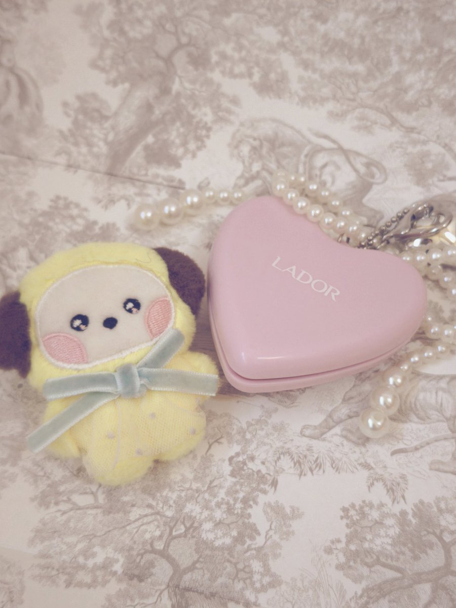 pipi_13_bts's tweet photo. 🪞LADORのブラシ&ミラー🪞
こきゅちゃんが韓国✈ベルギー✈日本と大切に届けてくれた気持ちが嬉しくて♡
ピンクの色味とパールのリボンがかわいくて、Dior背景に撮ってみた😊
お出かけのお供にします!
ありがとう💓
#LADORxJimin
#LADORWithJimin https://t.co/gt2nc05Hny