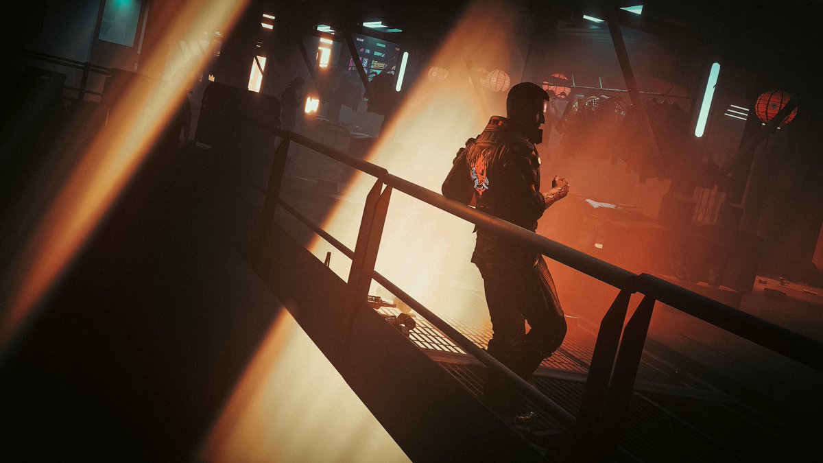 K_a_l_e_n_k_o's tweet photo. Happy weekend, chooms! 😘
#Cyberpunk2077 #Photomode #VirtualPhotography https://t.co/AvznfpgVUz
