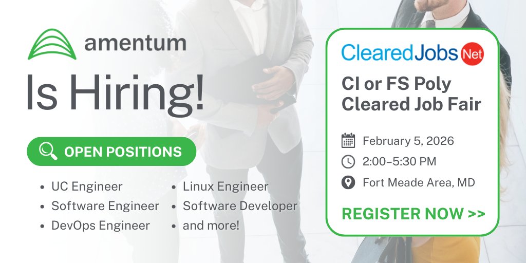 ClearedJobsNet tweet media