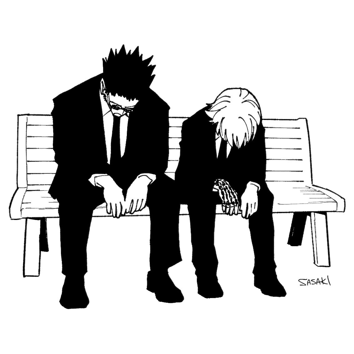 leorio &amp; kurapika 

#hxhfanart