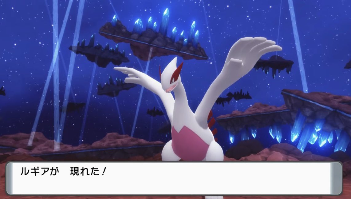 やりましたあああああぁぁぁ！！！！！ ポケモンBDSP産の色違いルギア