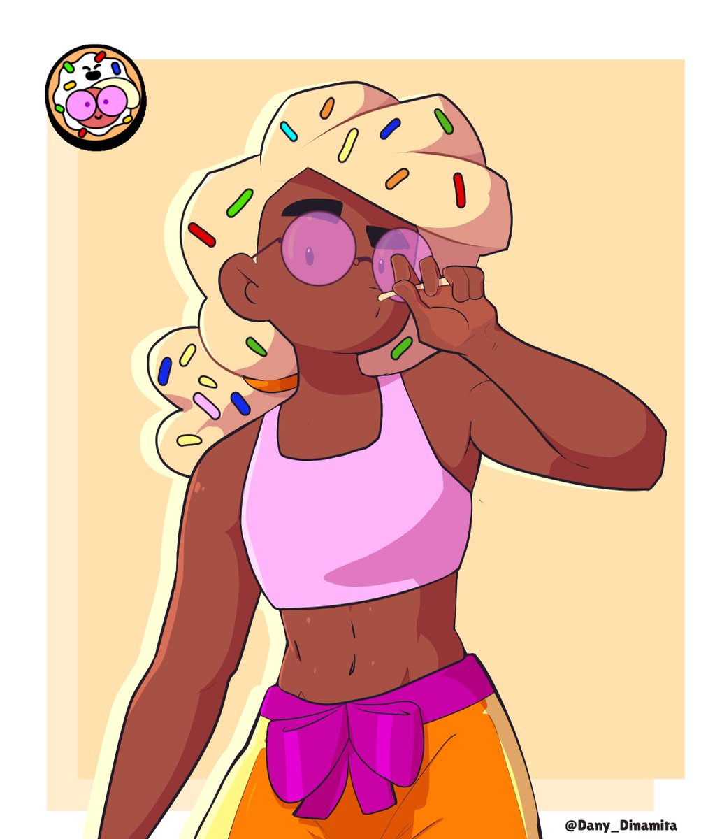 dany_dinamite's tweet image. Una Rosa azucarada 🌹

#BrawlStars #brawlstarsrosa @ZargotXD