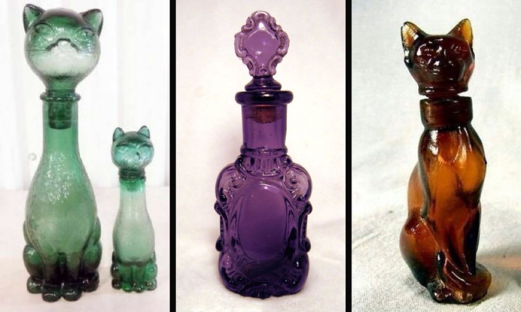 horrorsthetics's tweet image. whimsical glass bottles
