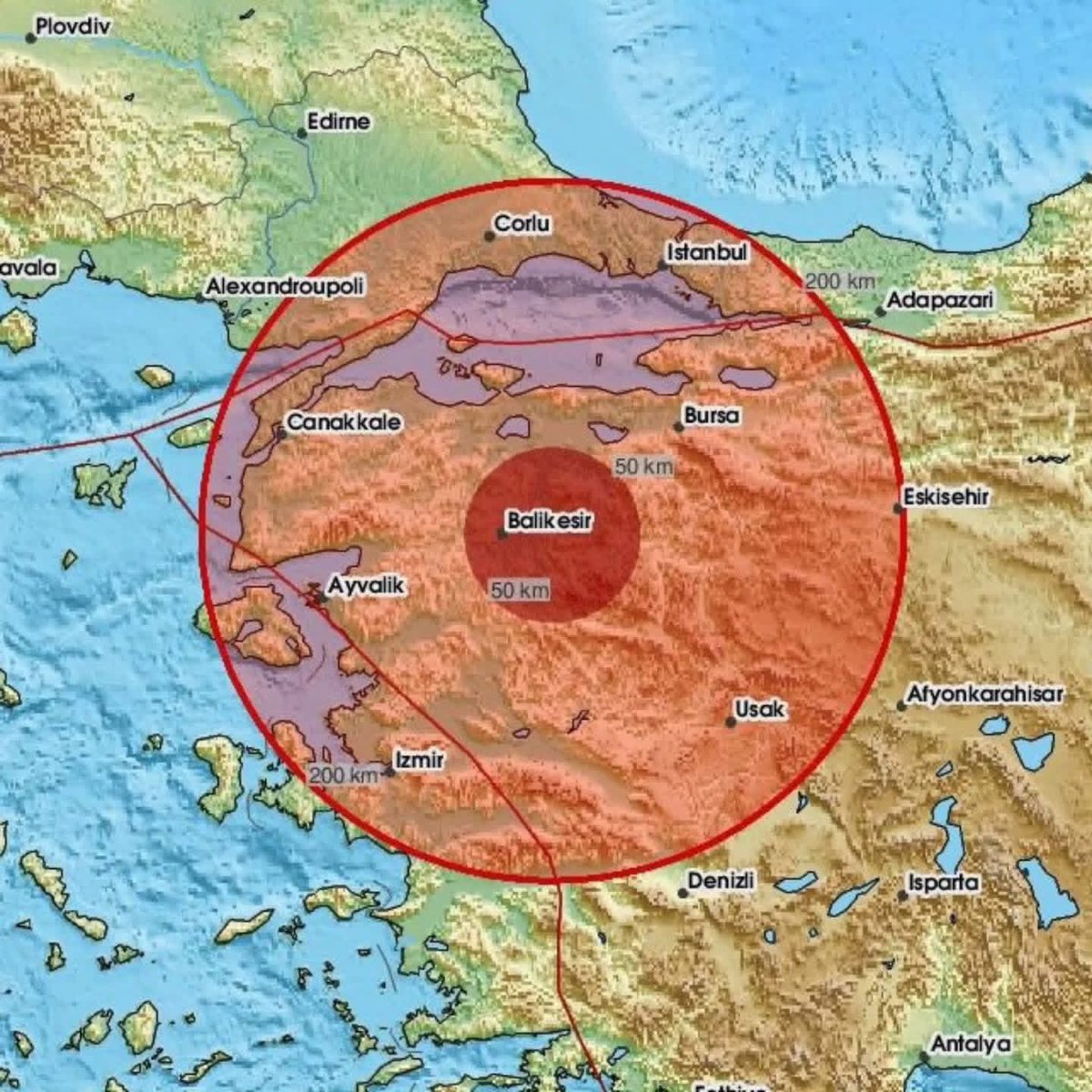 SON DAKİKA | Kandilli, Balıkesir Sındırgı merkezli depremin büyüklüğünü 5.2 olarak açıkladı.

• Deprem Ege ve Marmara'da hissedildi.

#deprem #balıkesir #sondakika #sındırgı