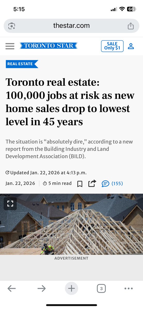 wealthmoose's tweet image. 🚨@MarkJCarney keeps saying Canada is “resilient” and “thriving.”

Then explain this:

📉 Lowest new home sales in 45 years

⚠️100,000 construction jobs at risk

Who’s lying ..the data or the talking points?

#Canada #Carney #Trump #Cdpoli