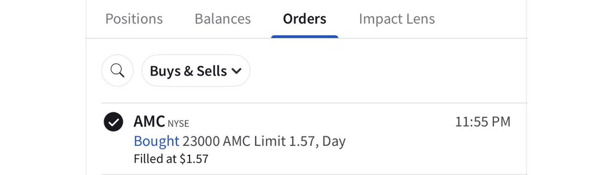 I added another 23,000 shares of $AMC , Now I own 100,777 shares. Who knows one day I might own a float of $AMC alone.
