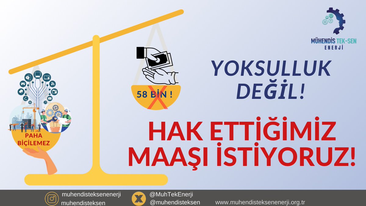 Maaşlarımız enflasyon karşısında eriyor, ailemize bakamıyoruz! Kamu mühendisleri olarak ekonomik haklarımızı talep ediyoruz! #KamuMuhendisiYokSayılıyor #TaşacakBuDeniz #deprem #KızılcıkŞerbetİ #sallandık