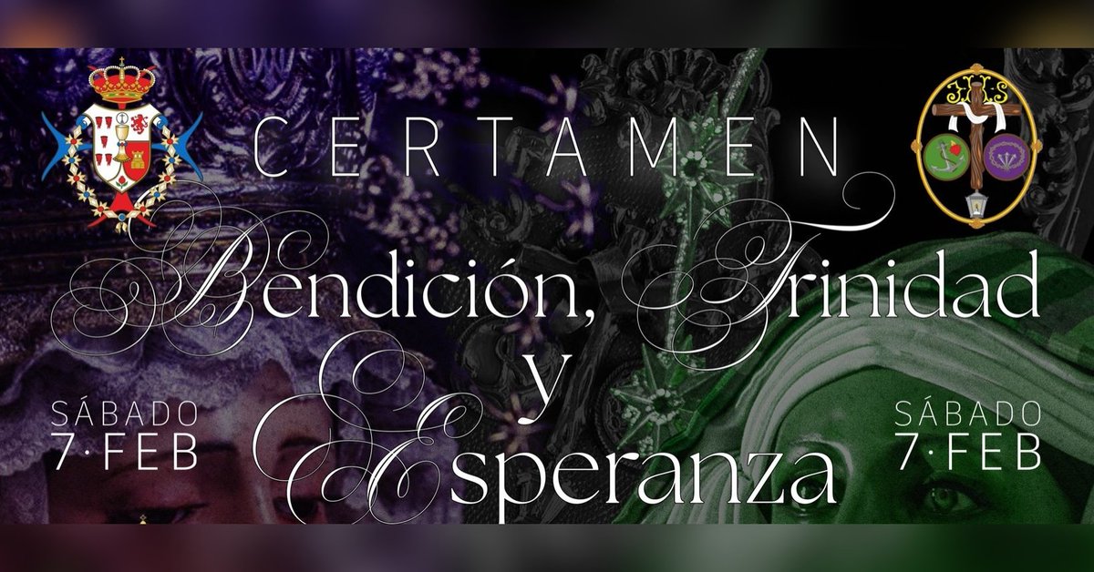 El certamen “Bendición, Trinidad y Esperanza” reunirá a más de una decena de bandas en el Parque de María Luisa el 7 de febrero El certamen “Bendición, Trinidad y Esperanza” reunirá a más de una decena de bandas en el Parque de María Luisa el 7 de febrero