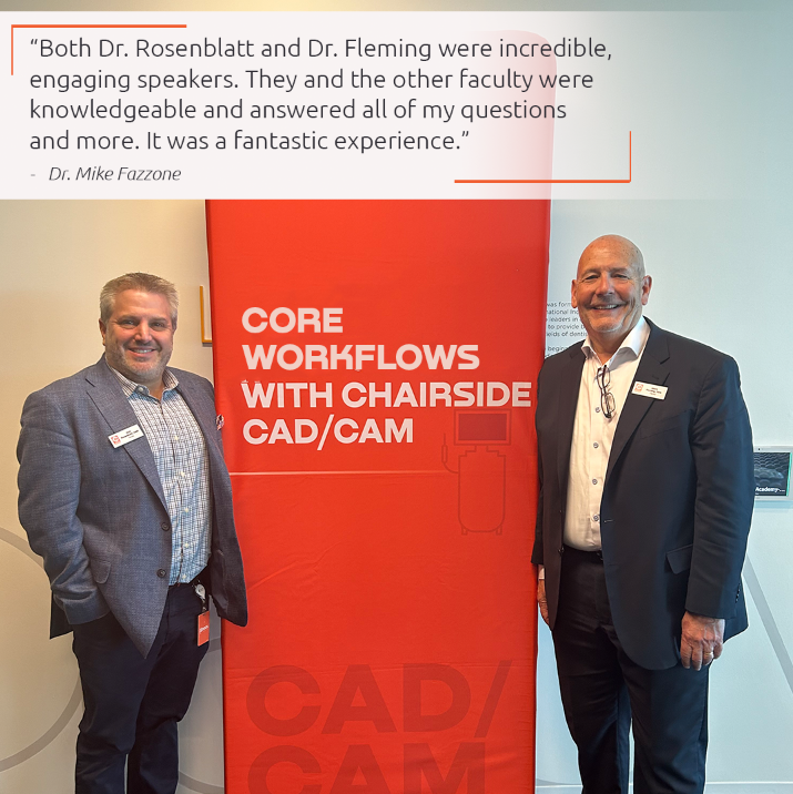 Join Dr. Rosenblatt and Dr. Fleming in Core Workflows with Chairside CAD/CAM! They teach how to use the software to its fullest capabilities, and tips and tricks to make the CEREC process more predictable and efficient!
Learn more > bit.ly/4sUhT4S
#cerec #cerecdoctors