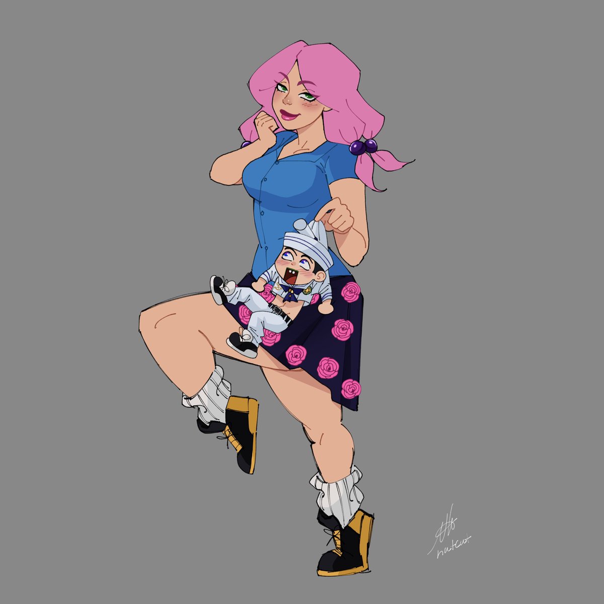 kitkat_natkat's tweet image. Little guy 

#jjba #jjbafanart #jjbapart8