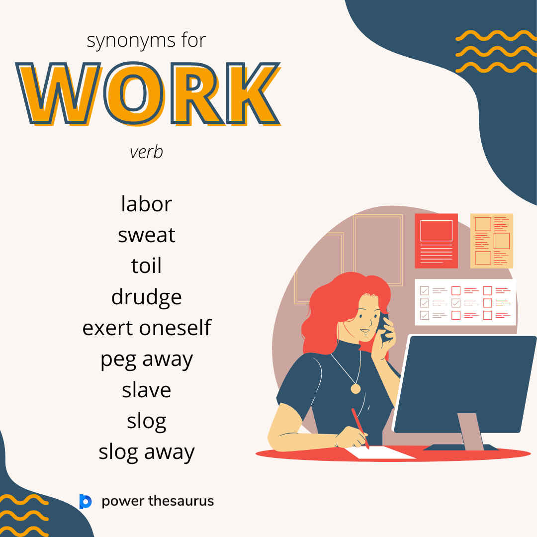 thsr.us/work

Work is an activity that people do to earn money, achieve goals, or complete tasks. It can be physical or mental effort.

E.g. "He goes to work every day to support his family."

#synonym #thesaurus #learnenglish #ielts