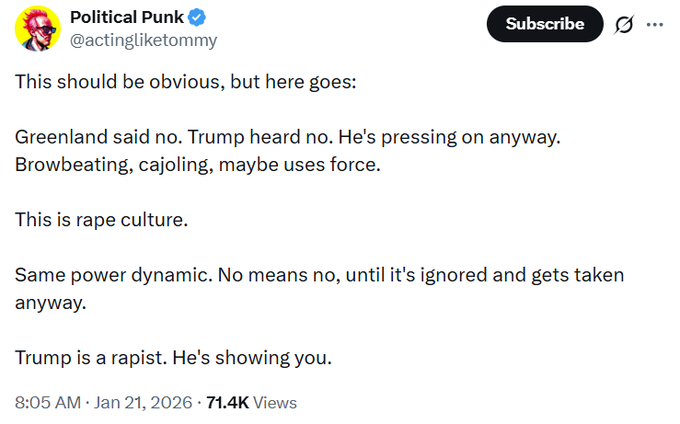 muskrat2022's tweet image. Because he is a child rapist...