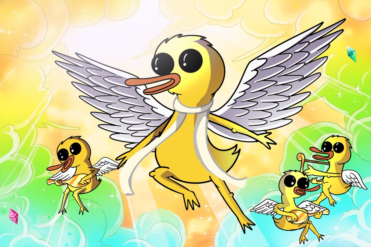 As $PENGUIN becoming #1 runner on CT 

Lemme tell you $DUCK is also in the same bloodline of $PENGUIN 

And it's an art made by <a href="/JasonFurie/">Jason Furie</a>
The brother of matt furie 

That's a double lore now