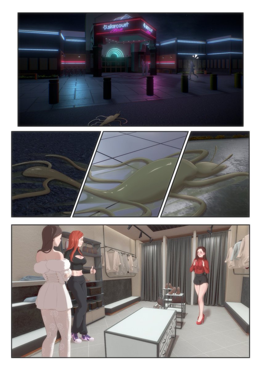 sixul's tweet photo. Chapter 2 oficially
Alien possession - Mall
.
is a commission but should I make a character sheet to present these 3 new girls?
.
#commission #possession #alien https://t.co/Bc65ziPquY