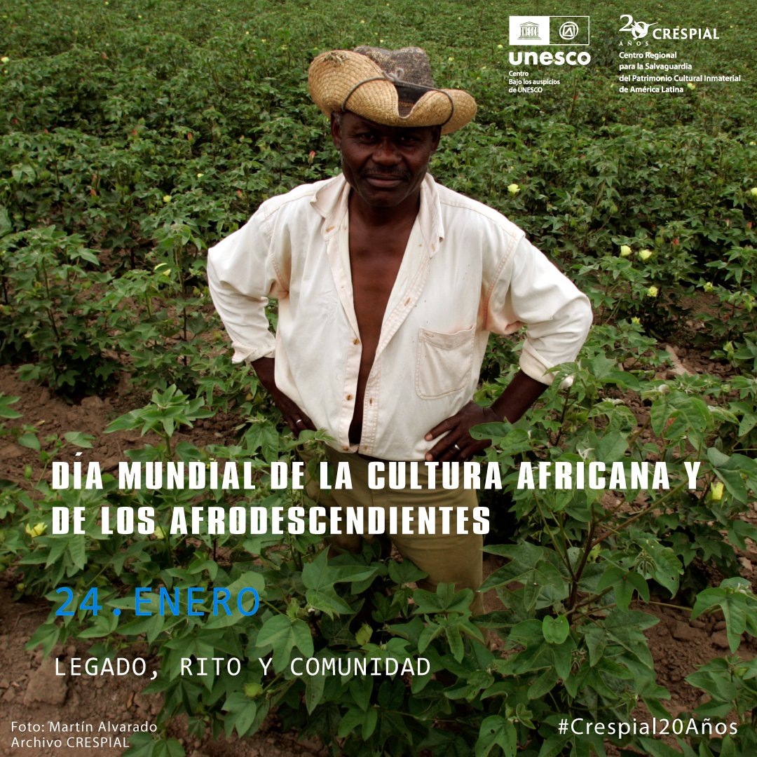 Hoy, 24 de enero, celebramos el Día Mundial de la Cultura Africana y de los Afrodescendientes. 🌍✨

Una jornada para reconocer y valorar la inmensa riqueza y diversidad de las culturas africanas y su legado fundamental en la construcción de identidades alrededor del mundo. Es un
