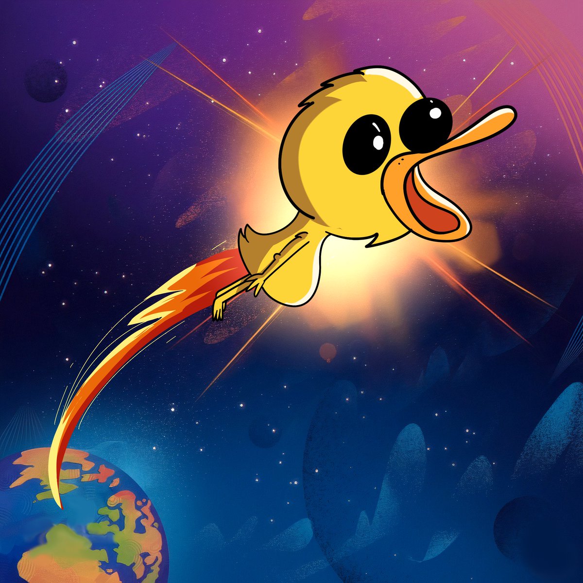 While animal meta doing great 

$DUCK gonna do absolute euphoria 

Because it's animal meta + <a href="/JasonFurie/">Jason Furie</a>'s art