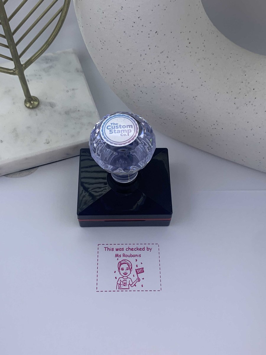 Work smarter, not harder. Find yourself writing the same thing over and over again? Speed up your marking and make more free time for yourself with a #customstamp. Order from our website today! #teaching #teachers #personalised #australia #smallbusiness #teachersofinstagram