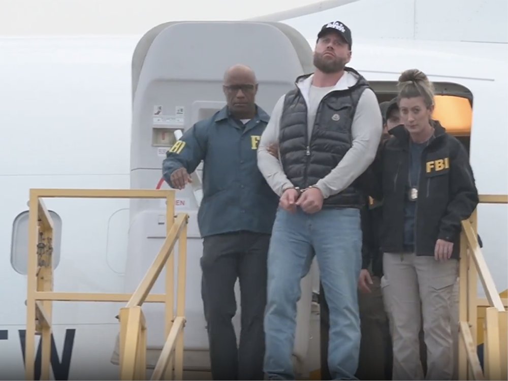 nationalpost's tweet photo. Ryan Wedding, Canadian Olympian turned FBI fugitive, surrendered at U.S. embassy in Mexico

https://t.co/GqbHopHk48 https://t.co/xvWSt1R637