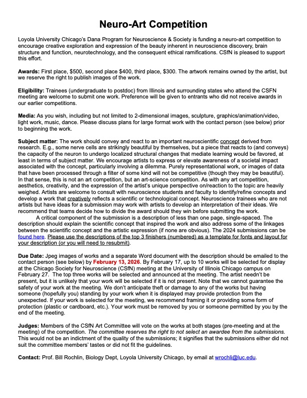 Chicago Chapter - SfN tweet media