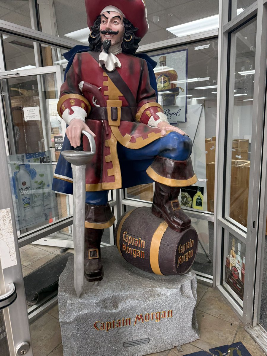 JazyPickle's tweet photo. Liquor store relocating and they asked if I wanted anything before they moved it, I have to buy this… right? https://t.co/hUUPuhzmXJ