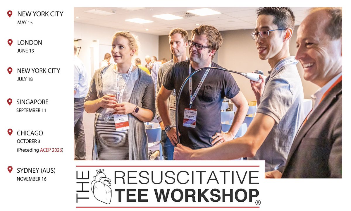 Resuscitative TEE Project tweet media
